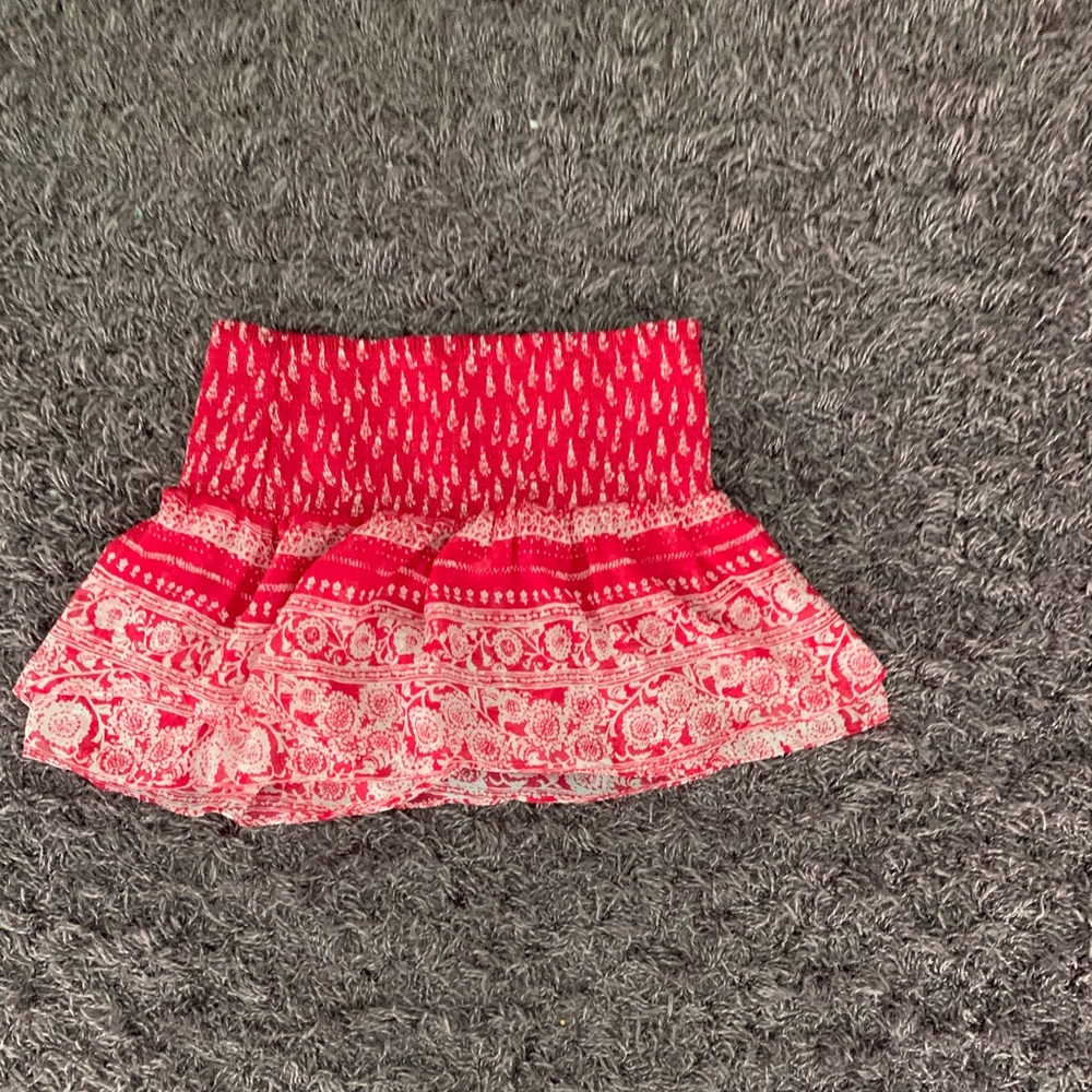 Pink summer skirt